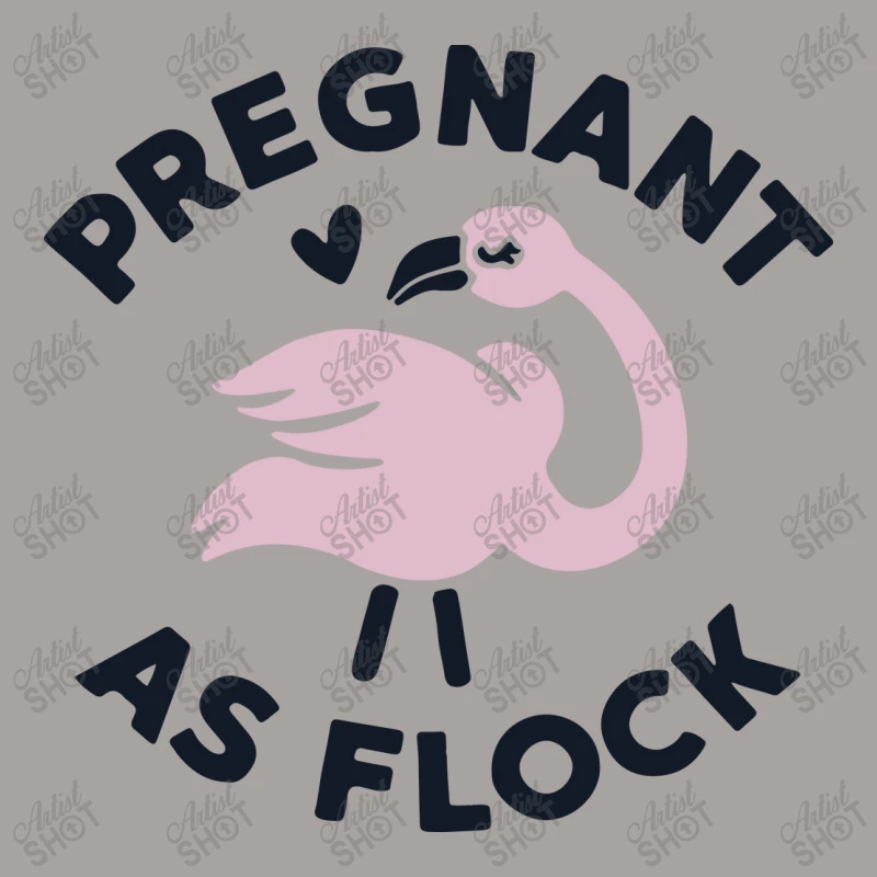 Pregnant As Flock Racerback Tank - Image 5