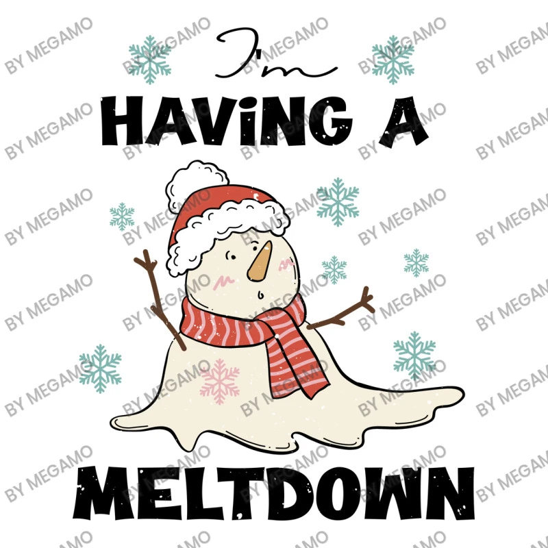 I'm Having A Meltdown Svg Crop Top - Image 3