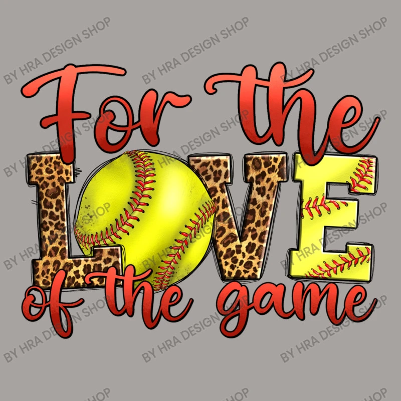 Western For The Love Of The Game Softball Racerback Tank - Image 5