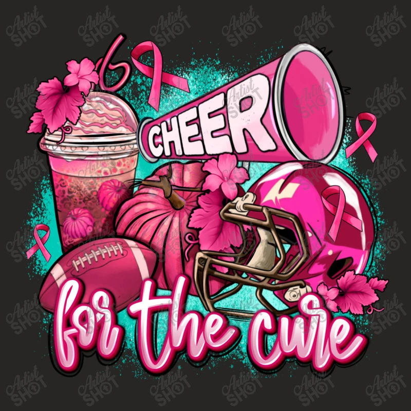 Cheer For The Cure Ladies Fitted T-Shirt - Image 5