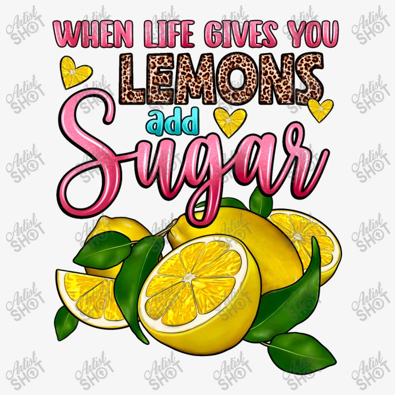When Life Gives You Lemons Add Sugar All Over Women's T-shirt - Image 5