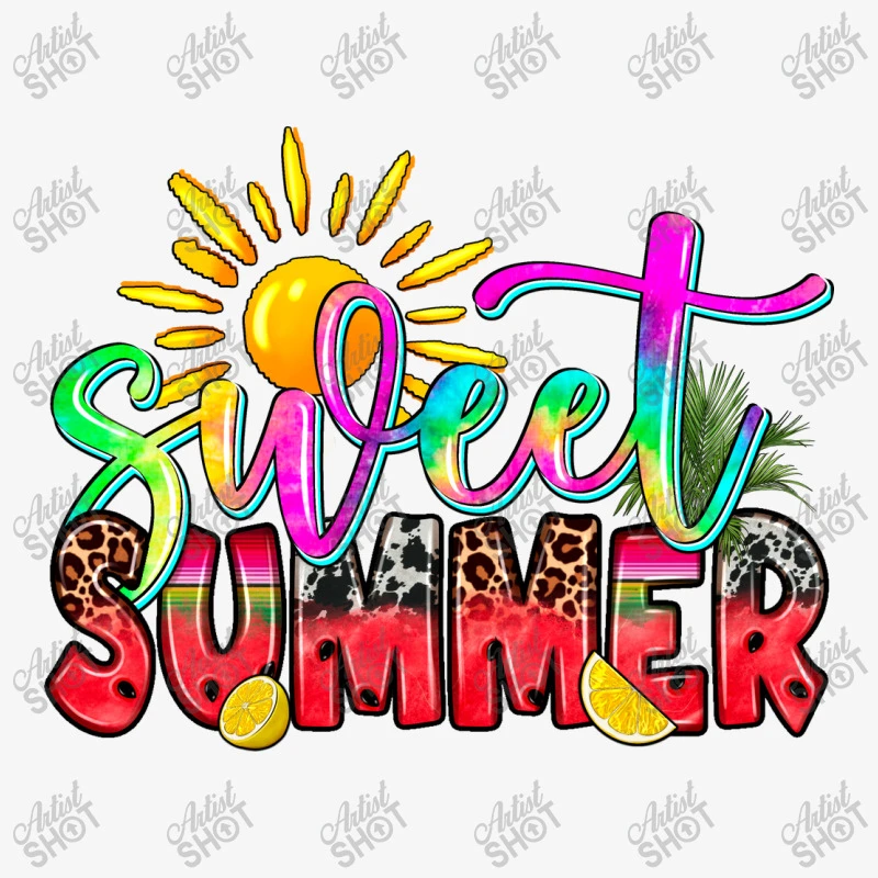 Sweet Summer Ladies Fitted T-Shirt - Image 5