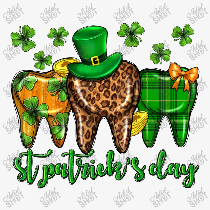 Dentist St. Patrick's All Over Women's T-shirt - Image 5