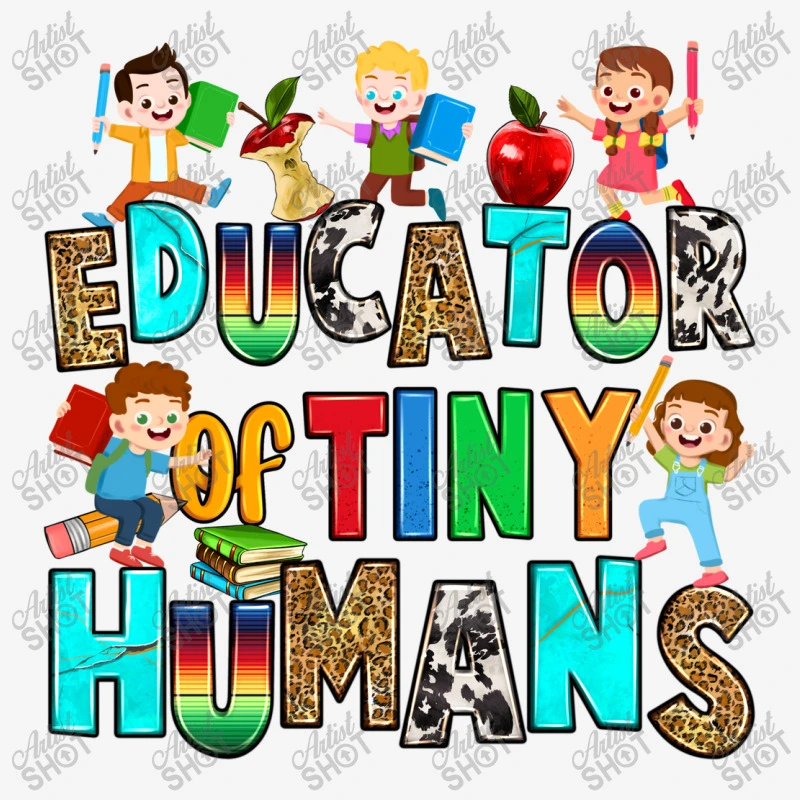 Educator Of Tiny Humans All Over Women's T-shirt - Image 5