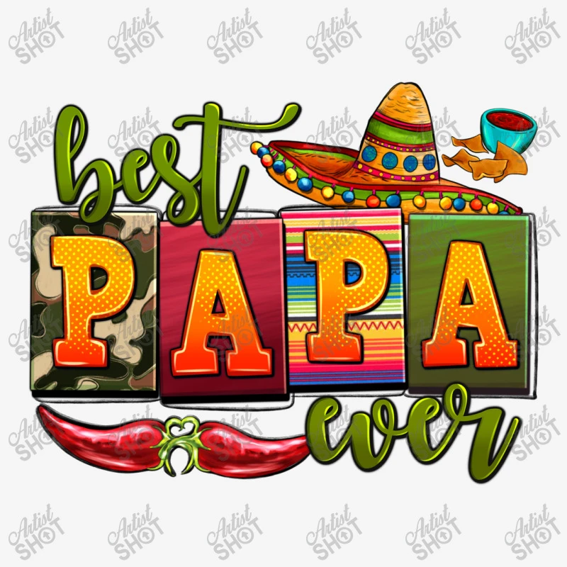 Best Papa Ever All Over Women's T-shirt - Image 5