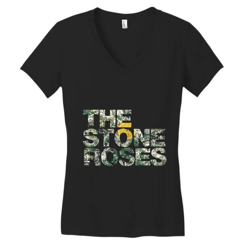 The Stone Roses 1 Women's V-Neck T-Shirt - Image 3