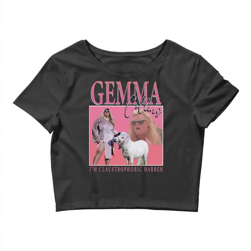 Gemma Collins Vintage Crop Top