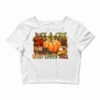 Just A Girl Who Loves Fall Crop Top