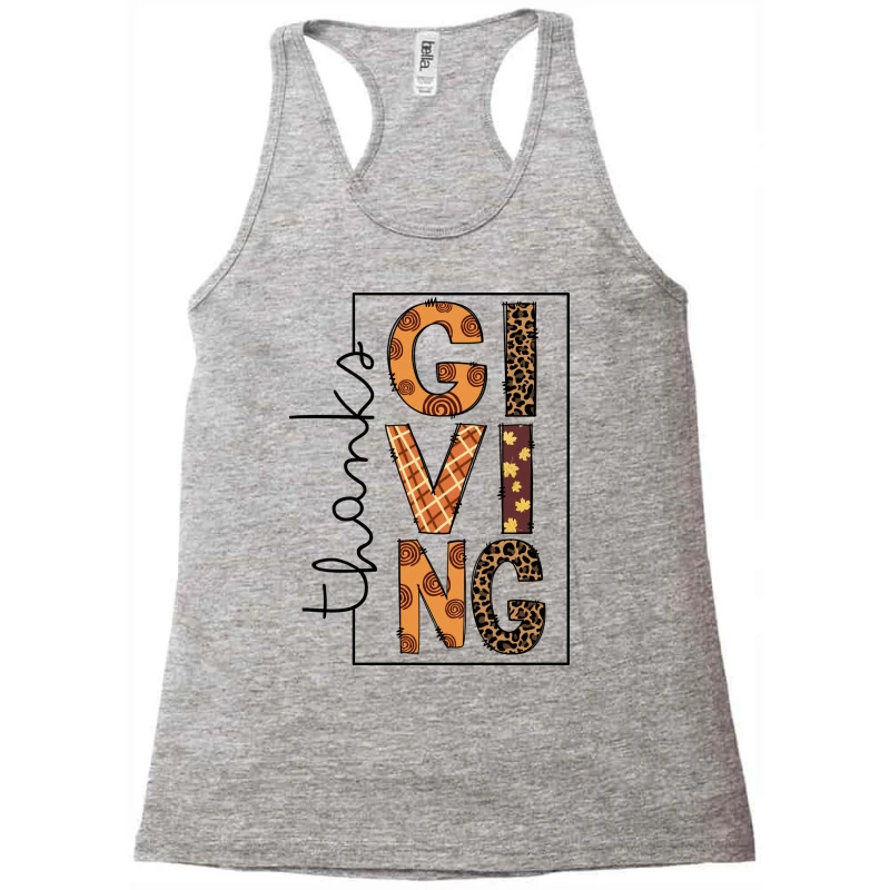 Thanks Giving Sublimation Racerback Tank - Image 3