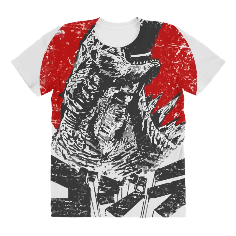 Kaiju All Over Women's T-shirt - Image 3