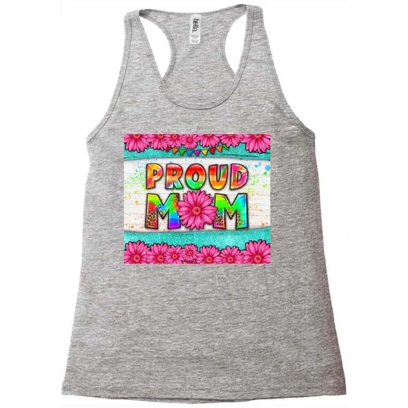 Proud Mom Racerback Tank - Image 3