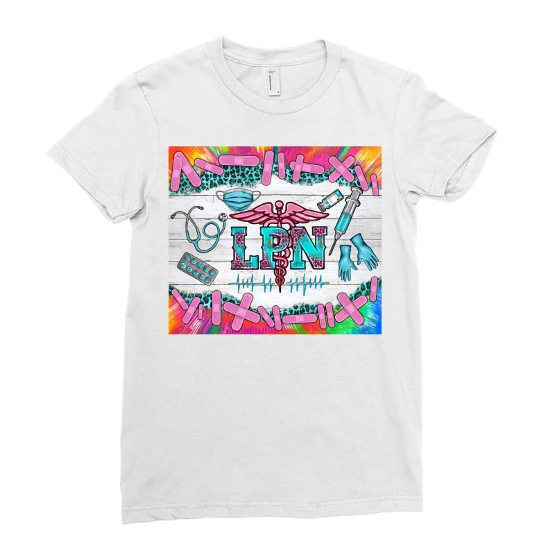 Western LPN Ladies Fitted T-Shirt - Image 3