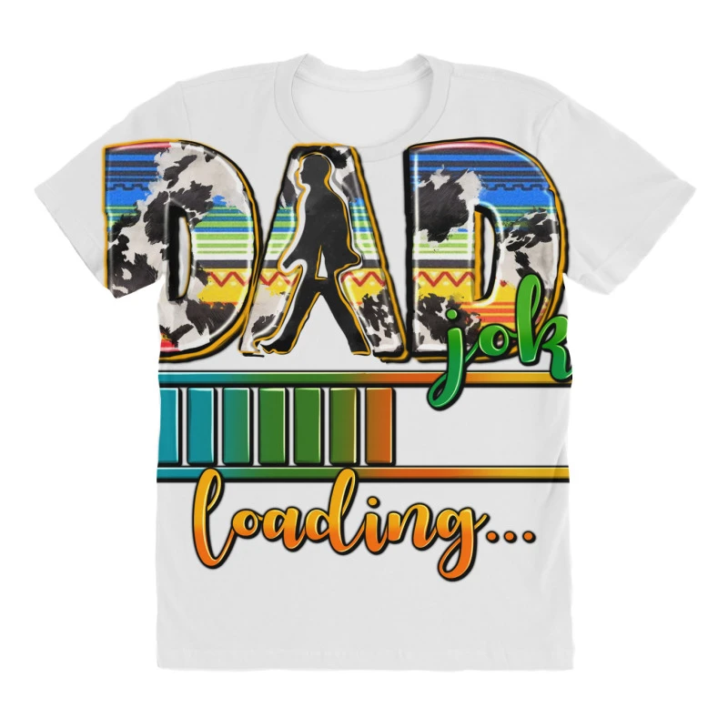 Dad Joke Loading All Over Women's T-shirt - Image 3
