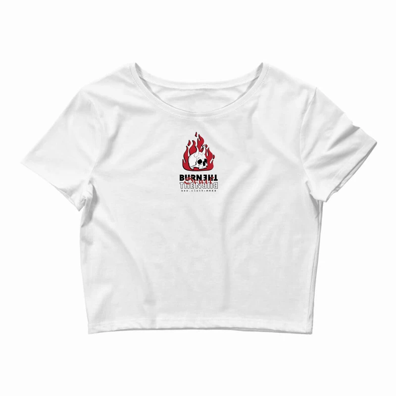 Burn The Devil Crop Top