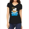 Dumpling In The Wave Women's V-Neck T-Shirt