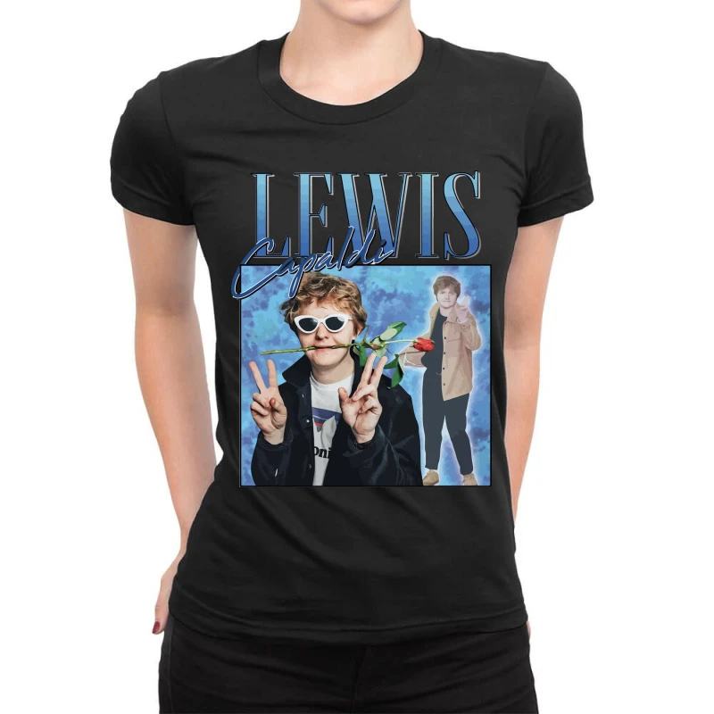 Lewis Capaldi Ladies Fitted T-Shirt