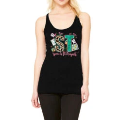 Speech Therapist Racerback Tank