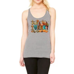 Talk Turkey To Me Racerback Tank
