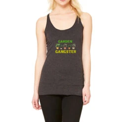 Garden Gangster Unique Racerback Tank
