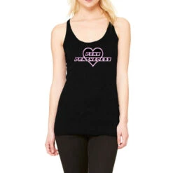 Pink Pantheress Racerback Tank
