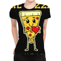 Take Another Lil Pizza My Heart All Over Women's T-shirt