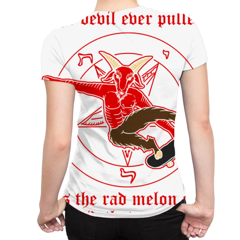 The Greatest Trick The Devil Ever Pulled Was The R All Over Women's T-shirt - Image 2