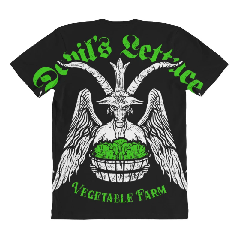 The Devils Lettuce Vegetable Farm All Over Women's T-shirt - Image 4