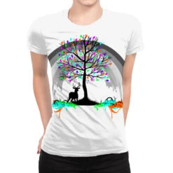 Melting Color Parasite All Over Women's T-shirt