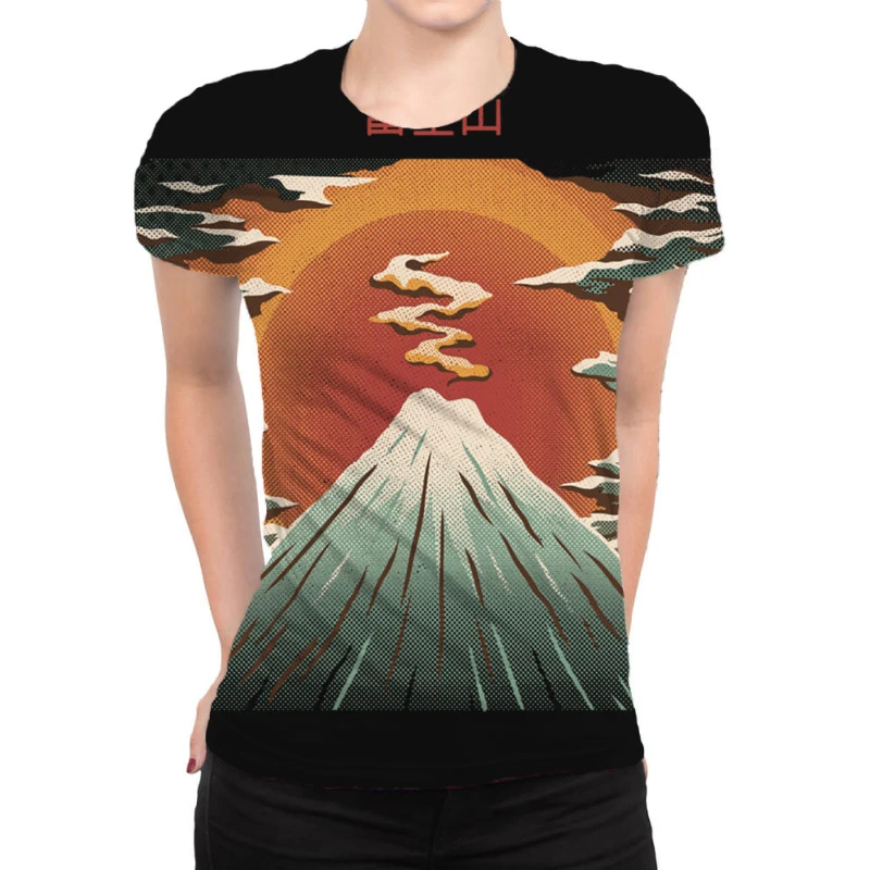 Mount Fuji Light All Over Women's T-shirt