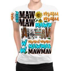 Maw Maw All Over Women's T-shirt