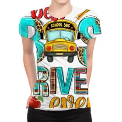 Best Bus Driver Ever All Over Women's T-shirt