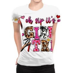 Oh Sip Its A Girls Trip All Over Women's T-shirt