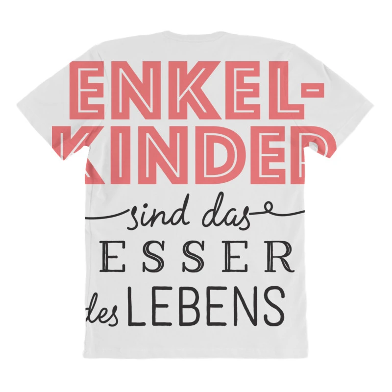 Oma Enkelkinder Sind Das Dessert Des Lebens All Over Women's T-shirt - Image 4