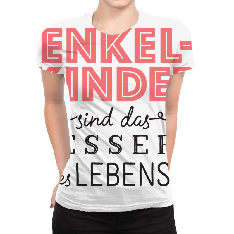 Oma Enkelkinder Sind Das Dessert Des Lebens All Over Women's T-shirt
