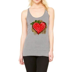 Strawberry Heart Racerback Tank
