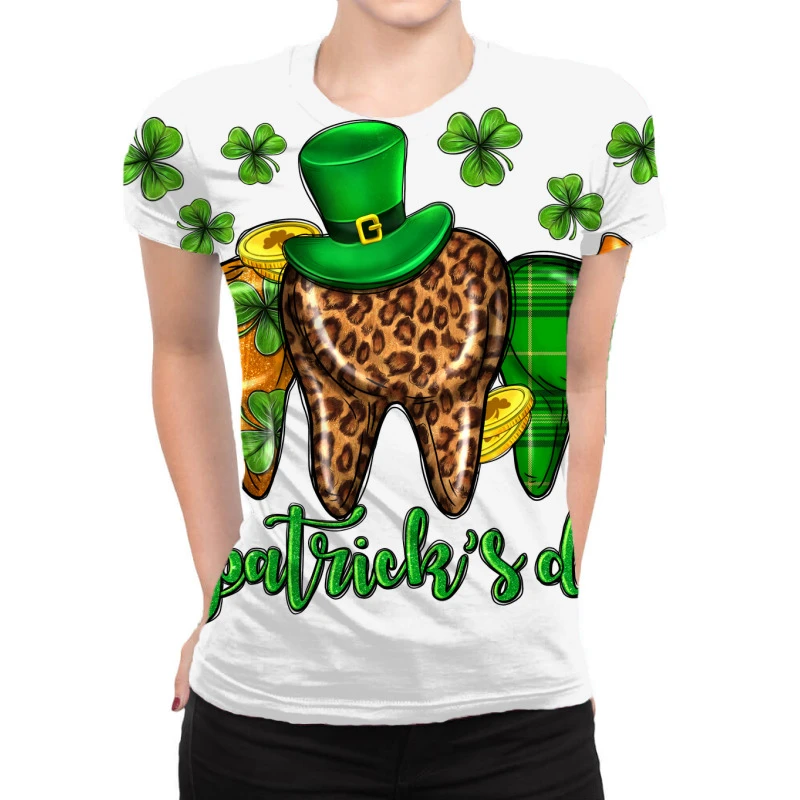 Dentist St. Patrick's All Over Women's T-shirt