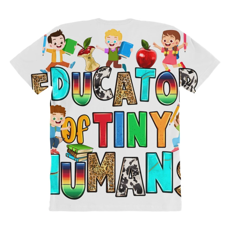 Educator Of Tiny Humans All Over Women's T-shirt - Image 4