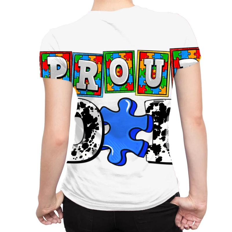 Proud Dad All Over Women's T-shirt - Image 2