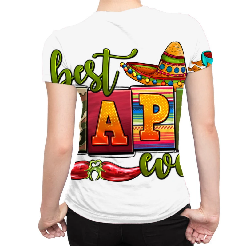 Best Papa Ever All Over Women's T-shirt - Image 2