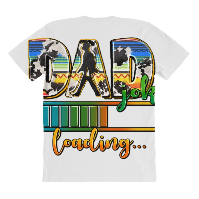 Dad Joke Loading All Over Women's T-shirt - Image 4