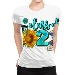 Western Sunflower Class Of 2023 All Over Women's T-shirt
