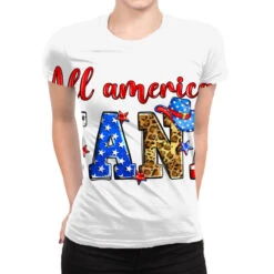 All American Nana All Over Women's T-shirt