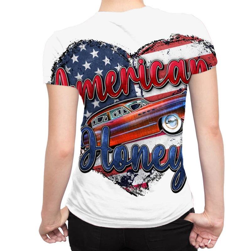 American Honey All Over Women's T-shirt - Image 2