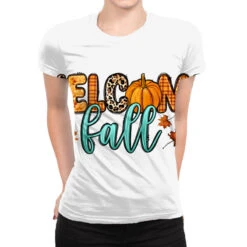 Welcome Fall All Over Women's T-shirt